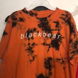 Orange Tie Dye Blackbear Shirt